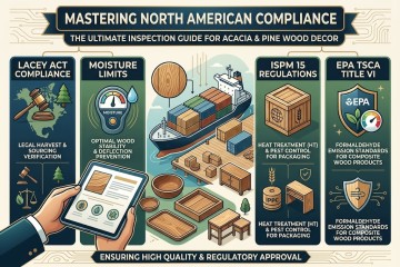 Mastering North American Compliance: The Ultimate Inspection Guide for Importing Acacia and Pine Wood Decor